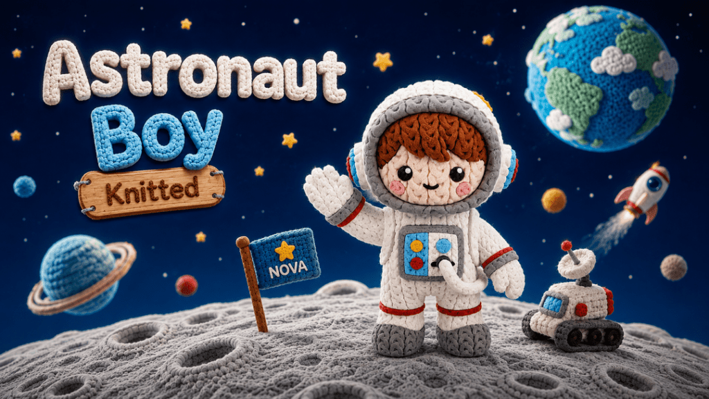 Figura Niño astronauta – 15 cm