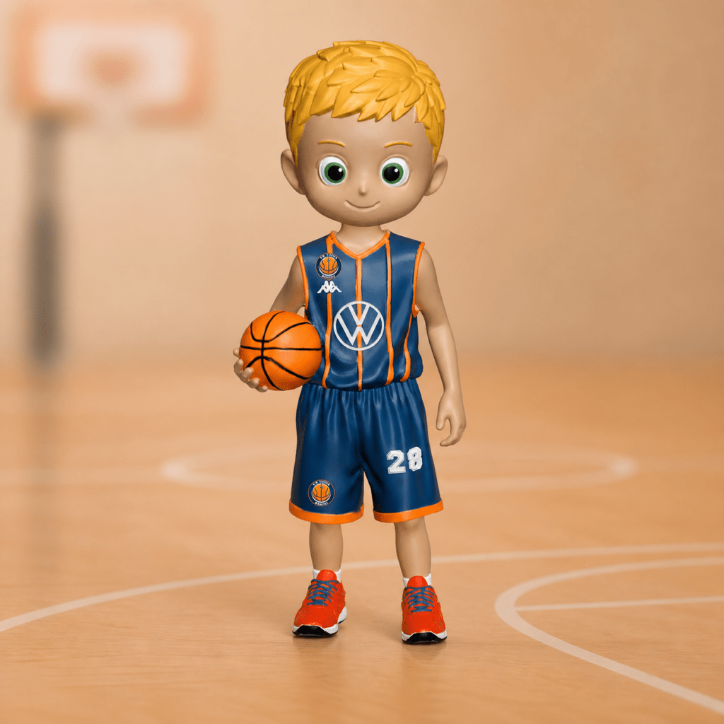 Ejemplo de figura personalizada estilo chibi creada desde una fotografía