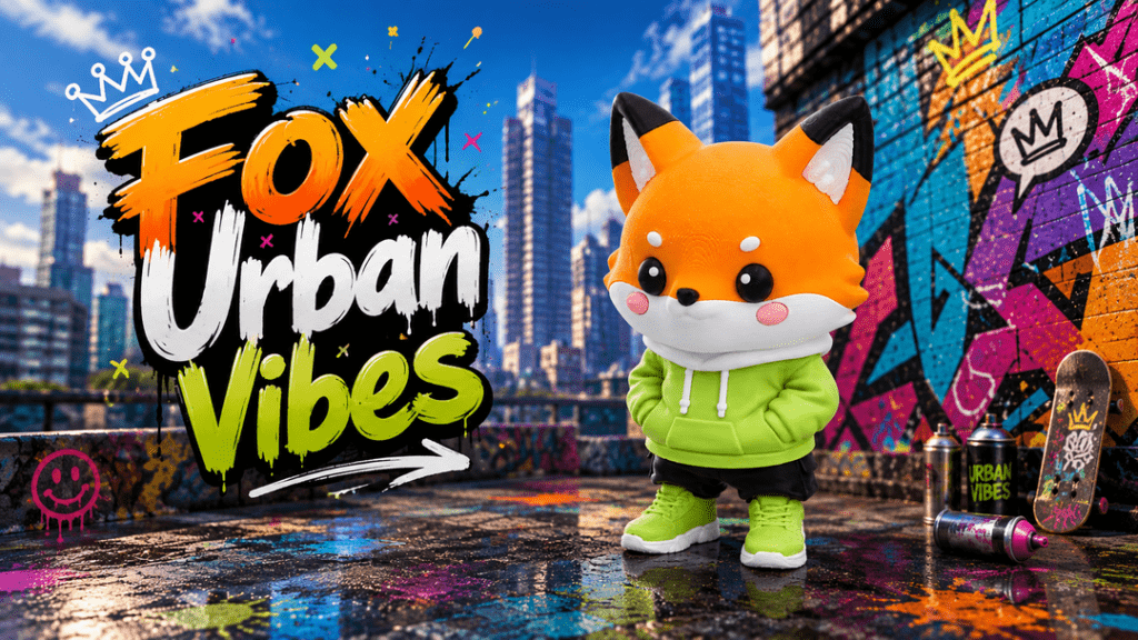 Figura Zorro Urban Vibes – 15 cm