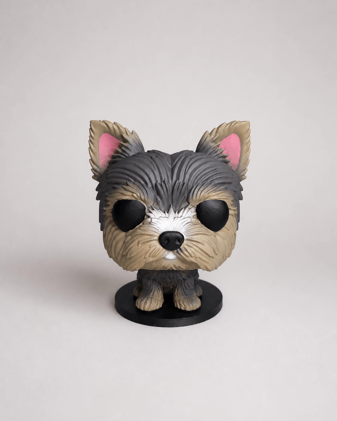 Figura personalizada de mascota tipo yorkshire
