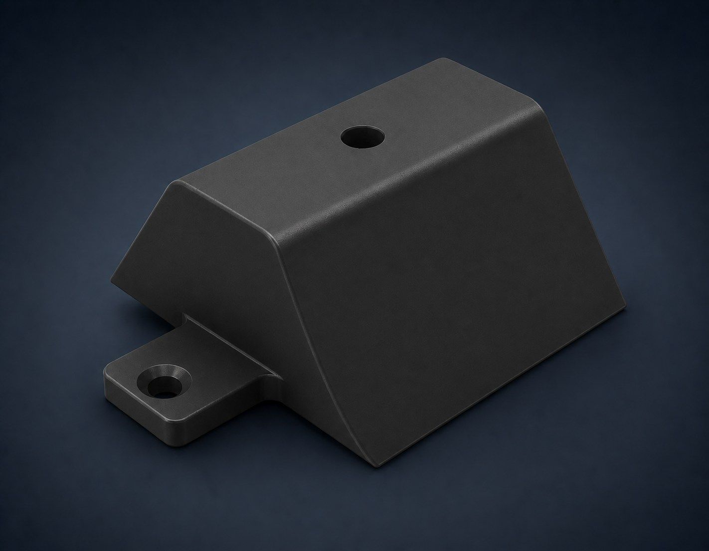 Diseño CAD de una pieza funcional realizado por BUR3D